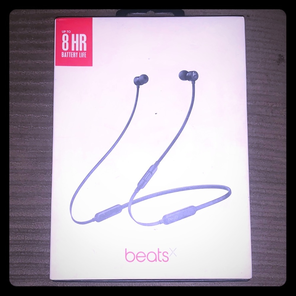 BeatsX wireless/Bluetooth earbuds
